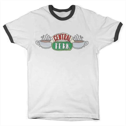 Friends Heren Tshirt -S- Central Perk Wit