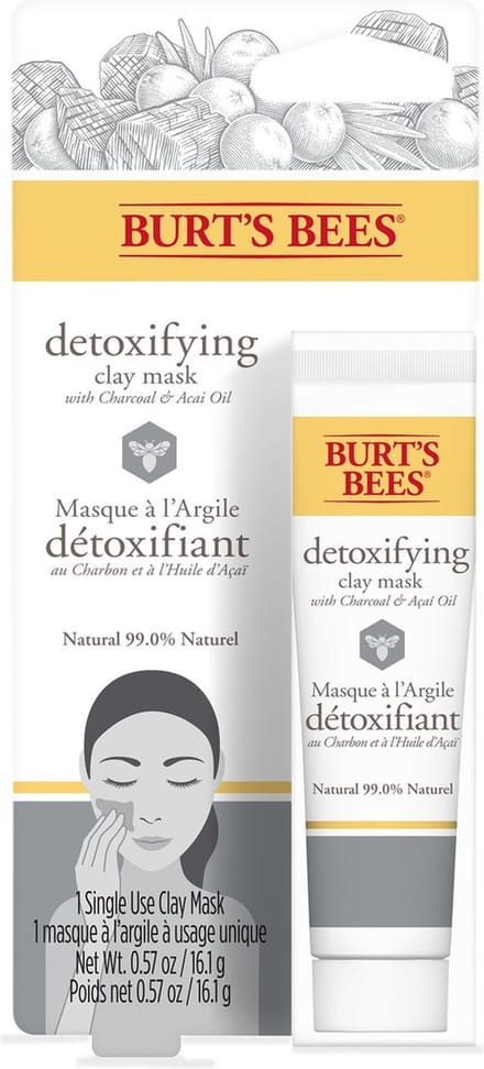 Burt's Bees Masker Tube Detoxifying Clay