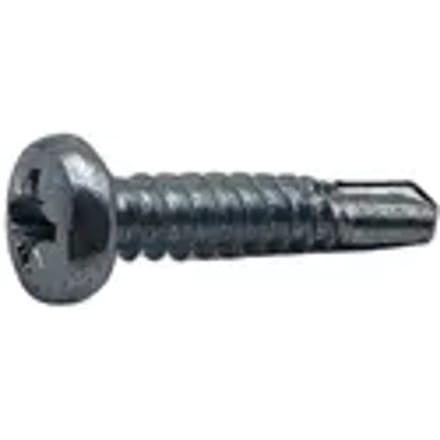 Sencys Plaatschroef Zelfborende Schroef Verzinkt Cilinderkop Pozi - 4,8x25mm - 20 Stuks