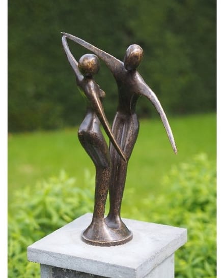 Beeld Brons Moderne Danspaar | Bronzen Beelden  | Moderne Bronzen Beelden | 1 Jaar Garantie