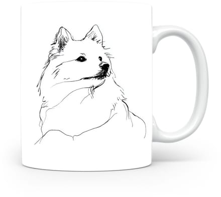 Beker Japanse Spitz