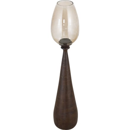 PTMD - Windlicht Midi - Bruin - 25x25x130cm
