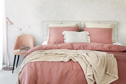 Dreamers Den Mousseline Dekbedovertrek 140x220 Brique