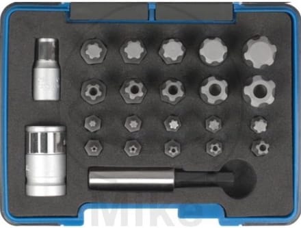 SW-Stahl T-Plus bitassortiment 23 stuks T10-T60, 04191L