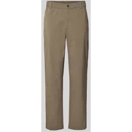 Regular fit pantalon met riemlussen model 'HALLS'