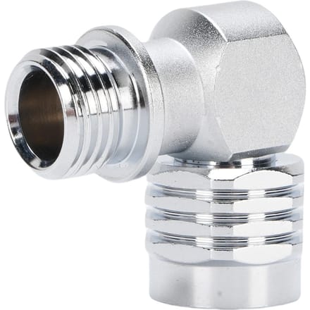 Duiken 90 Graden Adapter Messing Verchroomd Draagbare Tweede Trap Regulator Adapter voor Onderwaterduiken white