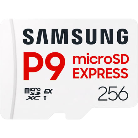 Samsung P9 Express microSDXCâ¢ Express Card 256GB White