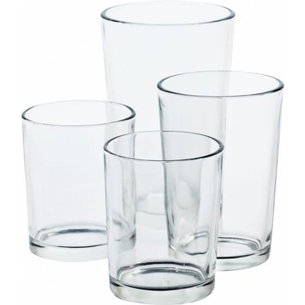 VBS Theelichtglazen, set van 4