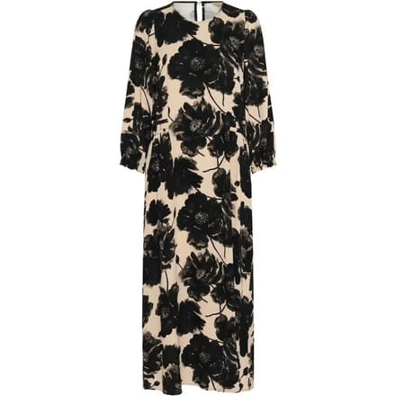Jurk CUrachel Jurk Relaxed fit black offwhite