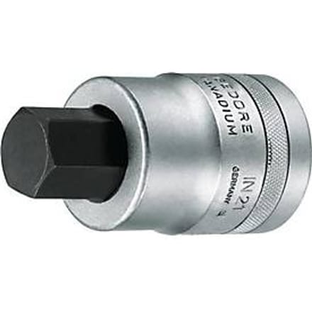 Dopsleutelschroevendraaier 1" 24 x 90 mm binnenzeskant Gedore