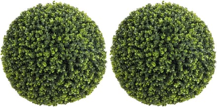 HOMCOM Kunstmatige Topiary-PE-52L x 52B x 52H cm-Groen