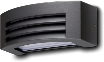 Stijlvolle Zwarte Buitenwandlamp E27 IP44 voor Entree en Gevel