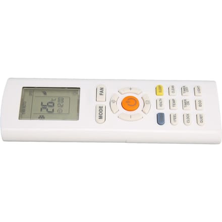Télécommande de Climatiseur Haute Sensibilité Remplacement Télécommande Universelle pour Climatiseur Rient white