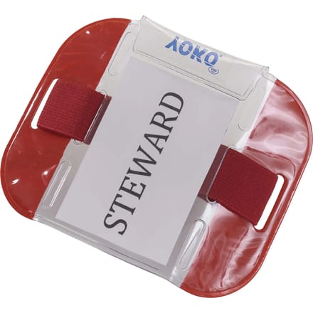 ID armband, one size Rood