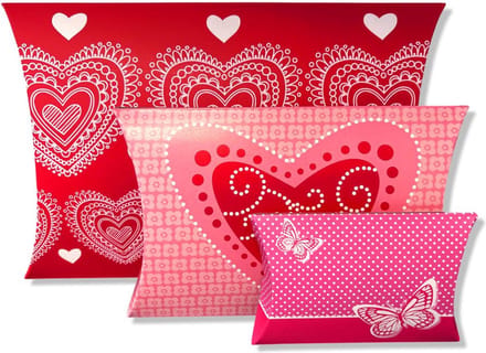 3 Hoomark Cadeauverpakkingen - 3 maten - geschenk enveloppen
