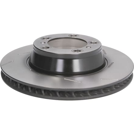 Remschijf TRW DF6321S achter, geperforeerd, sleuf, sterk gecarboniseerd, 1 Stuk