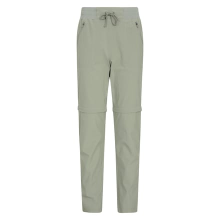 Mountain Warehouse Dames/Dames Explorer afritsbare wandelbroek (Kaki Groen)