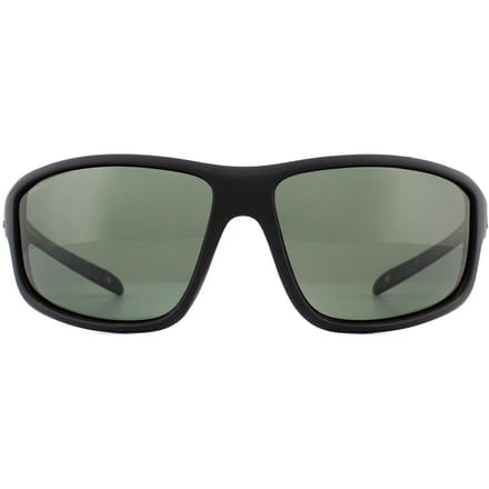 Montana Zonnebril SP313A Zwart Rubber Groen G15 Gepolariseerd