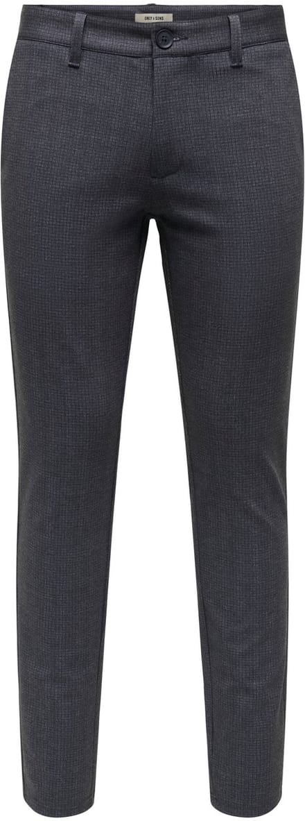ONLY&SONS - ONSMARK SLIM CHECK 020960 PANT NOOS - Heren - Broeken