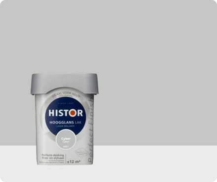 Histor Perfect Finish Lak Hoogglans 0,75 liter - Cyber
