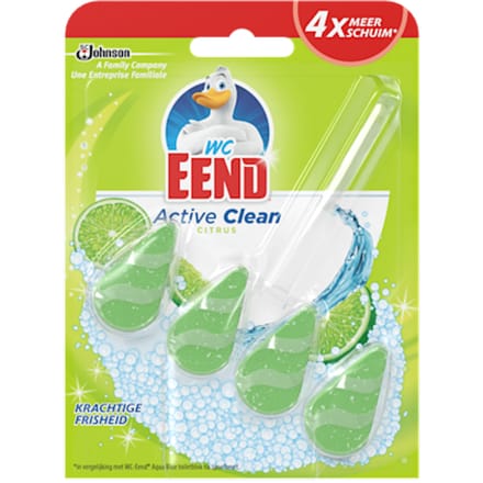 1 x WC Eend – Toiletblok – Active Clean – Citrus – 38 g - Koffiezetapparaat