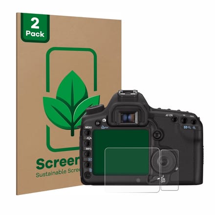 2 Stuks Screenprotector voor Canon EOS 5D Mark II - Hoogwaardige Beschermfolie transparant