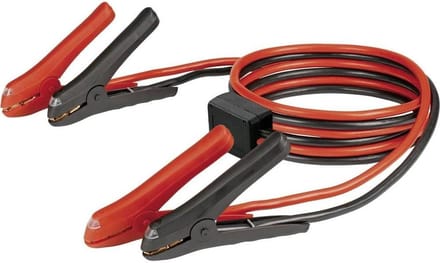 Startkabels - Accukabel - Motor Starten - Verlichte Tangen - 3.5 Meter - Rood/Zwart