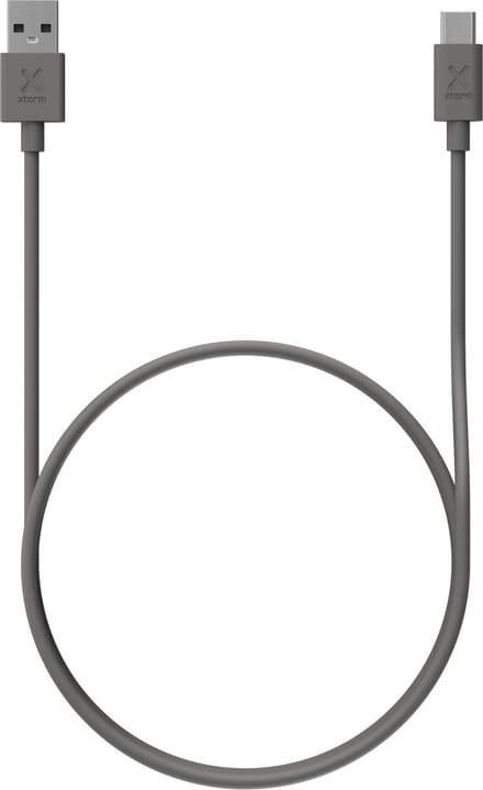 Xtorm USB-A naar USB-C Kabel - 1 meter - Grijs