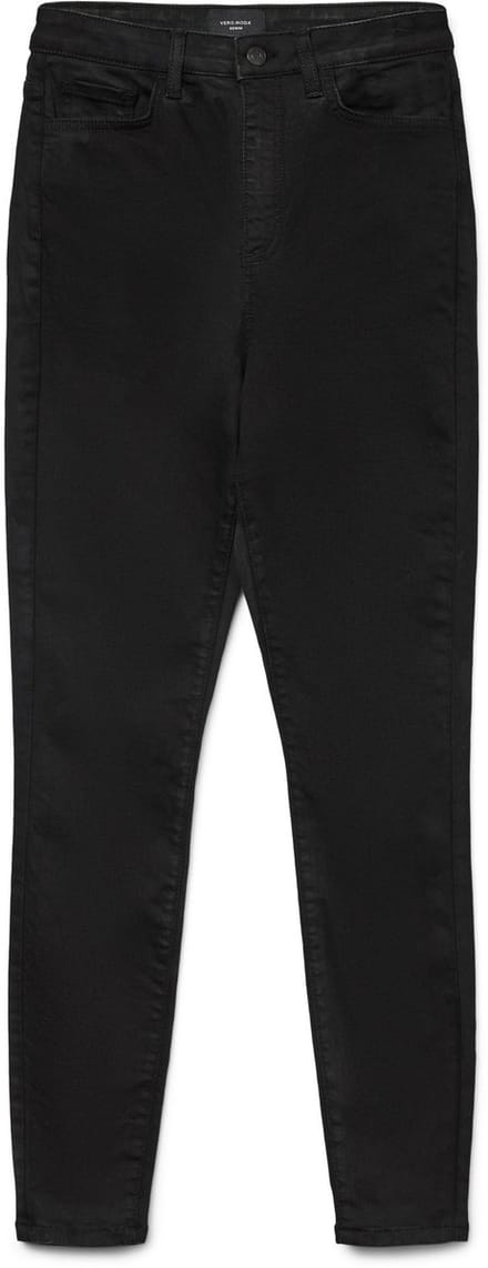 VERO MODA - VMSANDRA SHR SKINNY JEANS BLACK NOOS - Dames - Jeans