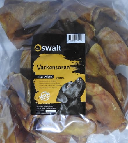 Oswalt Varkensoren - Hondensnack - 20 stuks
