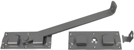 GeZu Impex Deurgrendel 450 x 73 mm Gegalvaniseerd boutgrendel grendel staldeur hang sluitwerk