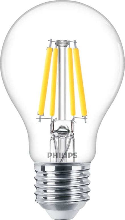 Philips - MASTER Value LED Lamp E27 Peer Helder 3.4W 470lm - 927 Zeer Warm Wit | Beste Kleurweergave - Dimbaar - Vervangt 40W
