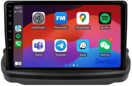 CarPlay autoradio geschikt voor Hyundai Genesis (2008 t/m 2012) | 9 inch | Android 16 | Draadloos Apple CarPlay & Android Auto | 2GB + 32GB | QuadCore processor | Denago DNG-A101 | 2025 model | 2008 2009 2010 2011 2012 | Bluetooth & Wifi