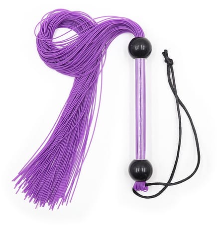 Smart Moves - Flogger - Siliconen Strengen - 51 cm - Paars