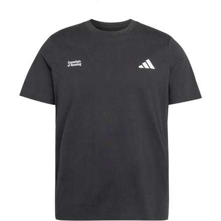 Adidas Performance Run Essentials Graphic T-Shirt - Heren - Zwart