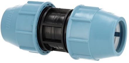 Tyleen koppeling | Rechte koppeling | 63 mm | 2 x Knel