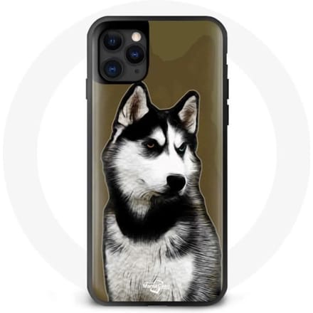 Iphone 12 minihoesje Schor Zwart-wit