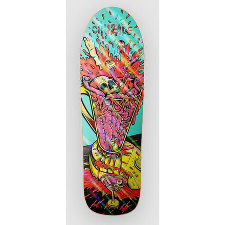 Cruzade Skate Juice Prism Foil 10"x32" OS Skateboard Deck patroon