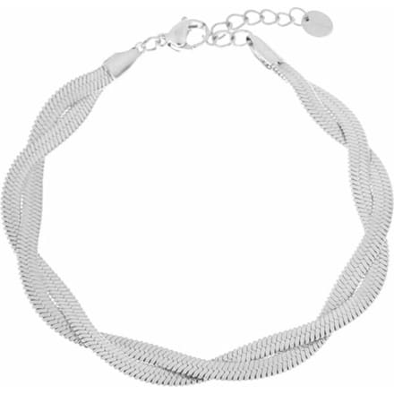 Label Kiki Armband braided snake -