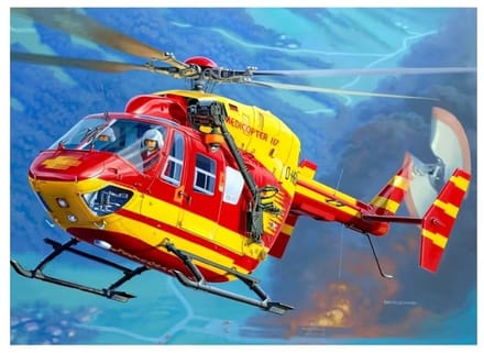 Daimond painting helicopter medicopter 40 x 30 cm
