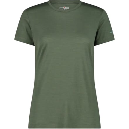Dames T-shirt met ronde hals van merinowol CMP