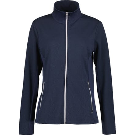 LUHTA - ilvesoja - Fleece sweater met rits dames - Blauw