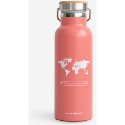 Woody Drinkbus Wereld Roze - Wit