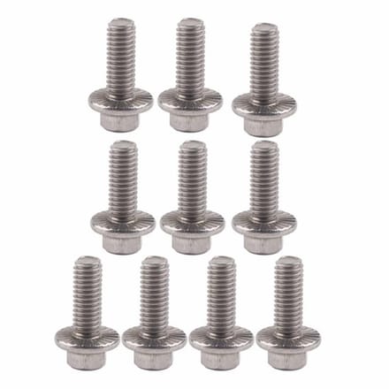 Allecto - Ss304 Flens Schroef - M6 Rvs Flensschroeven - Duurzaam en