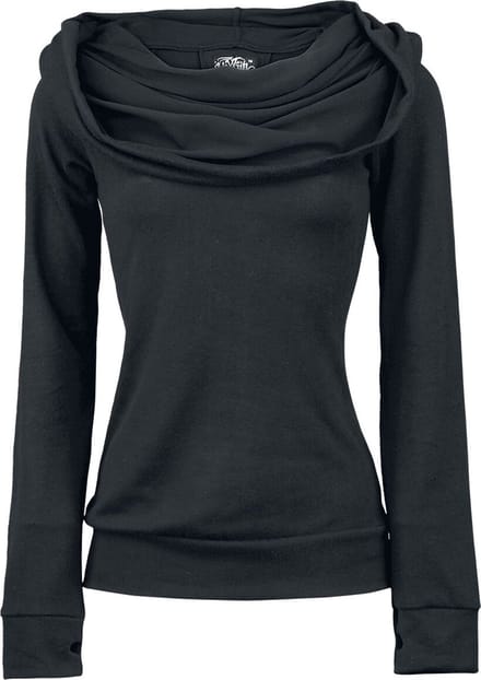 Vixxsin Rest Dames Trui met capuchon - zwart - L