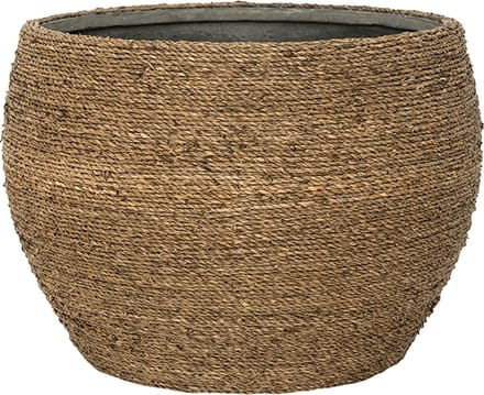 Pottery Pots Bohemian Abby M, Straw Grass D 40 cm H 28 cm Opening 37 cm