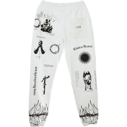 Broek Lichtgewicht Mannen Manifesto Wit