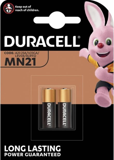 Duracell 12V alkaline batterijen - 33mAh - 2 stuks - compact formaat