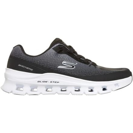 Skechers Heren Glide Step Pro Waverra Slip Ins Sneakers Black White
