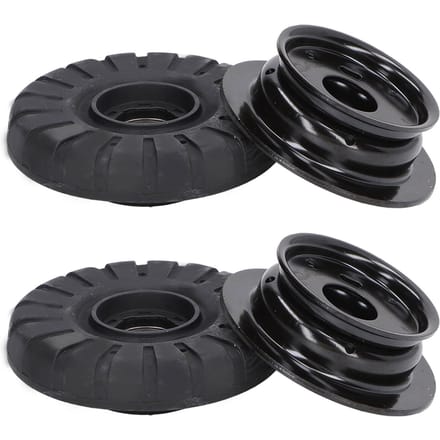 Voorkant Schokdemper Veerpootlager Slijtvast Bovenste Veerpoot Montage Rubber Vervanging voor Chevy Aveo black